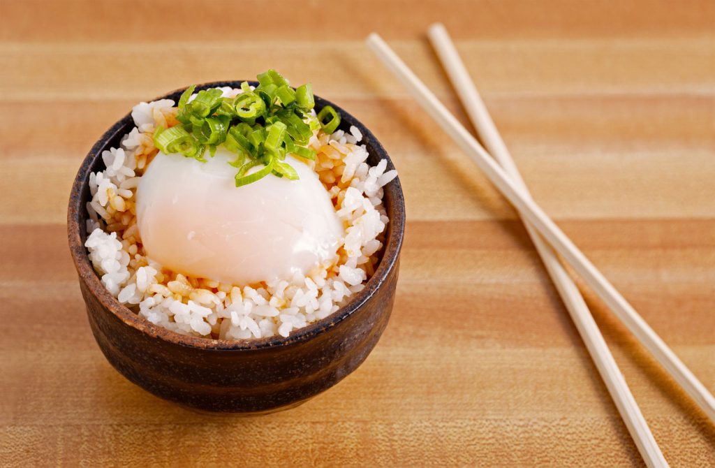 溫泉蛋拌飯